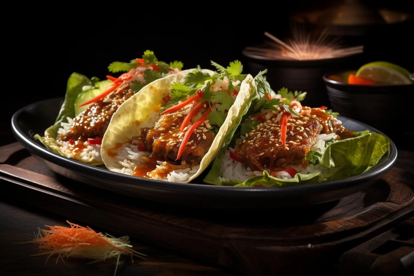 ¿Qué es la comida fusión mexicana-asiática?